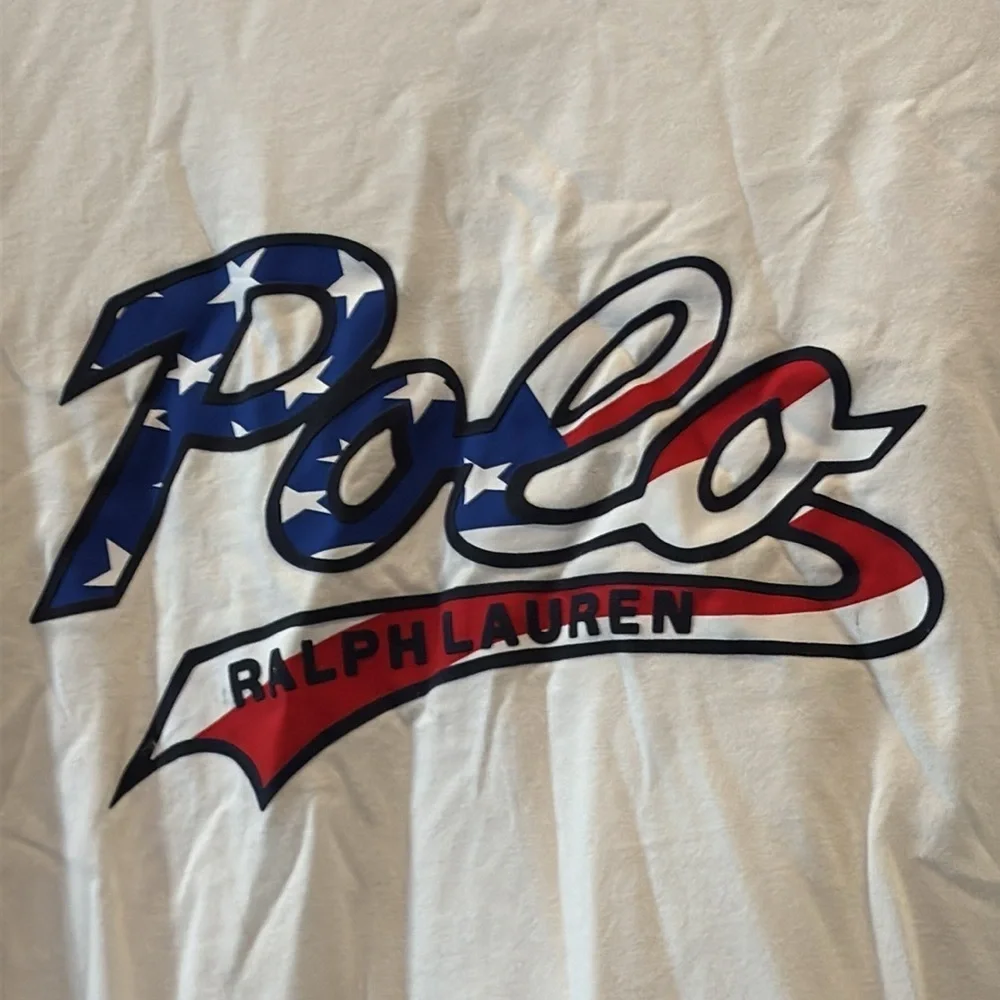 Polo Ralph Lauren Men's Americana Classic Fit Logo T-Shirt - White XL Tall